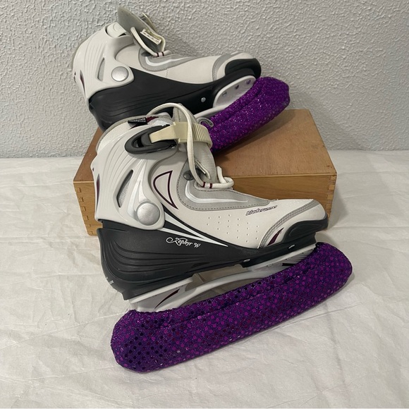 Bladerunner Ice Skates Zephyr W Size 7 Great Unused Condition W/Blade Protectors - Picture 1 of 12